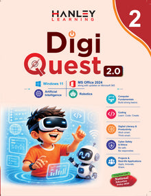 Digi Quest 2.0 – Computer Science & Digital Skills Textbook for Class 2