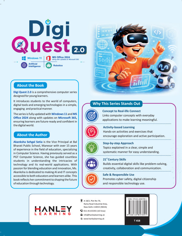 Digi Quest 2.0 – Computer Science & Digital Skills Textbook for Class 3