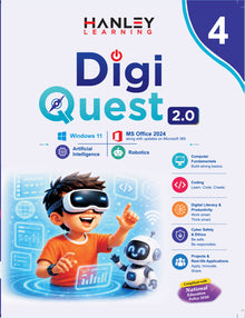 Digi Quest 2.0 – Computer Science & Digital Skills Textbook for Class 4
