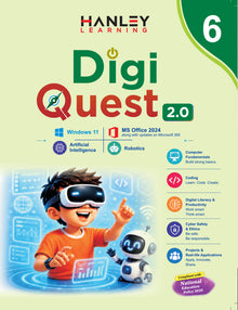 Digi Quest 2.0 – Computer Science & Digital Skills Textbook for Class 6