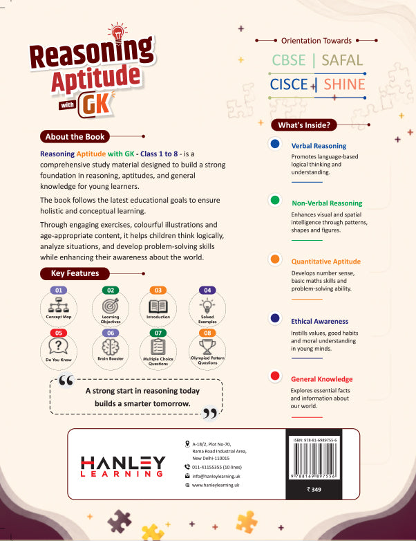 Reasoning Aptitude with GK - 8